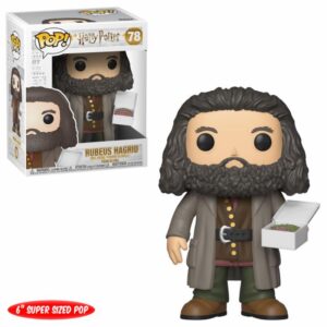 Harry Potter Super Sized POP! Movies Figurka Hagrid with Cake 14 cm