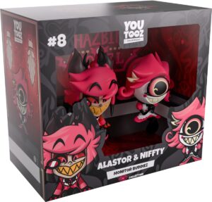Hazbin Hotel Figurka Vinyl Alastor & Niffty Monitor Buddiez nr 8